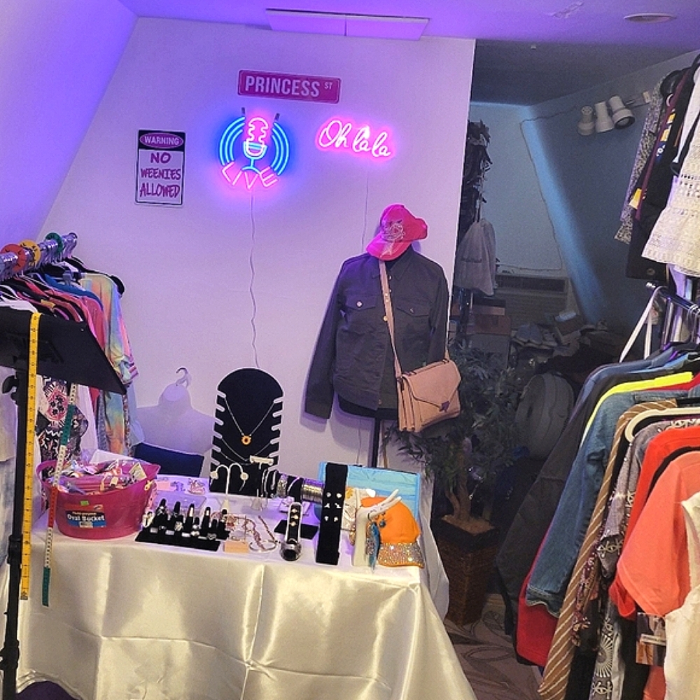 New set up for lives. So much fun setting this up. 😄